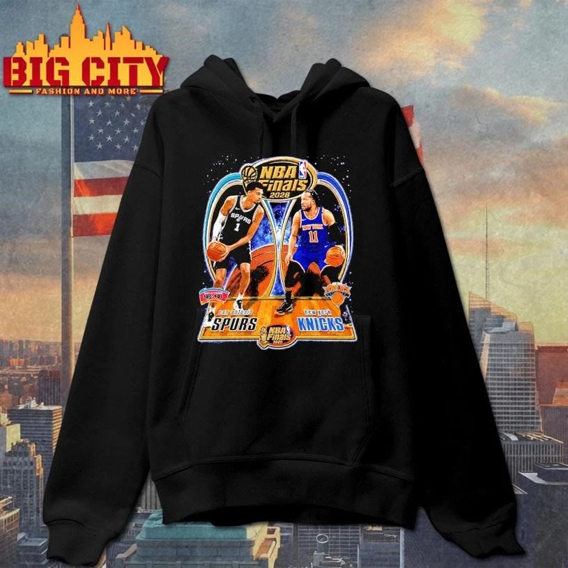 San Antonio Spurs vs New York Knicks NBA Finals 2026 Championship Shirt