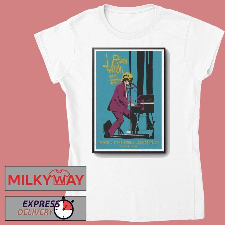 J Roddy Walston Mar 5 2026 Poster Lexington, Ky shirt