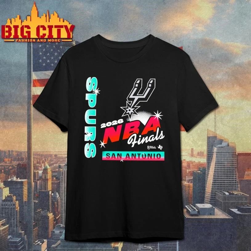San Antonio Spurs Men’s ’47 Brand 2026 NBA Finals Billboard Franklin Shirt