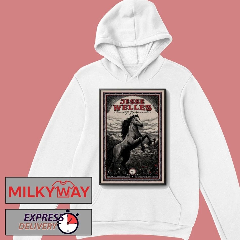Jesse Wellles In Berkeley CA On Mar 21 2026 Poster shirt