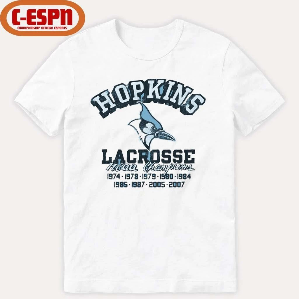 Johns Hopkins Bluejays Vintage Lacrosse Champions Shirt