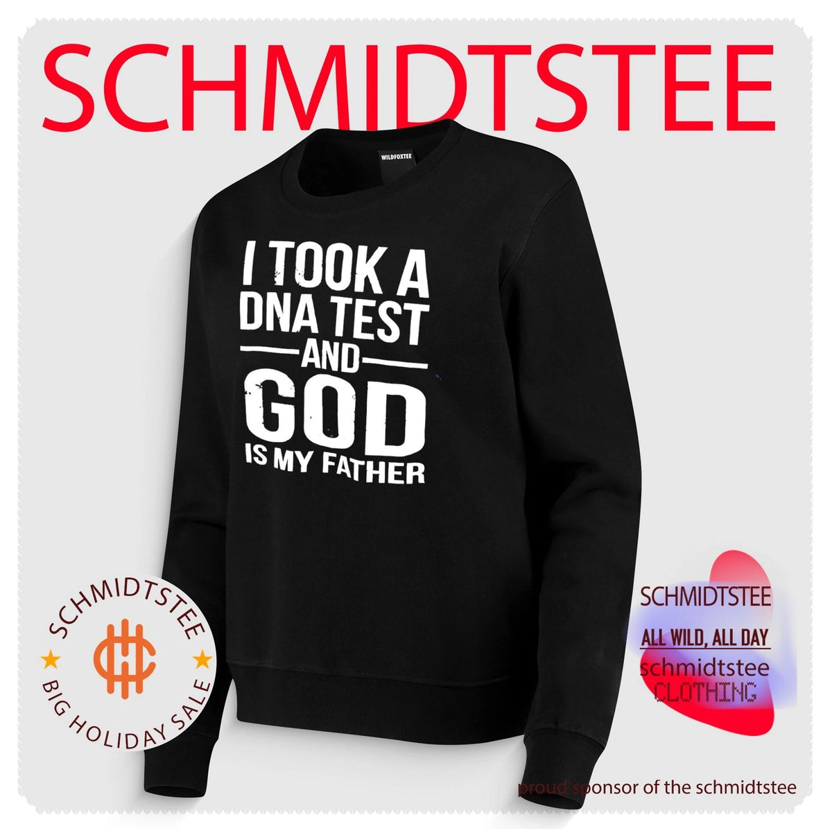 I Took a DNA Test and God Is My Father religious shirt