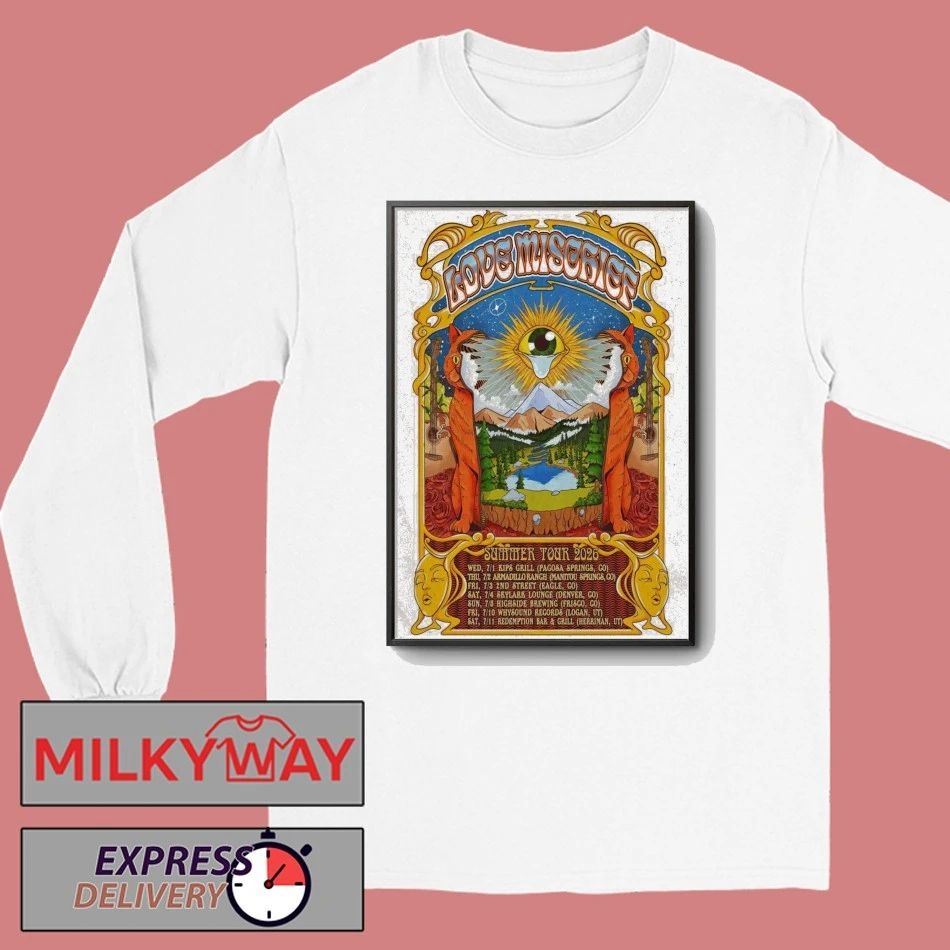 Love Mischief Tour 2026 Poster shirt