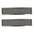 Caloric G-8642 Compatible Replacement Aluminum Filters by Filter Everything – 4 x 19-3/4 x 3/8 (2-Pack)
