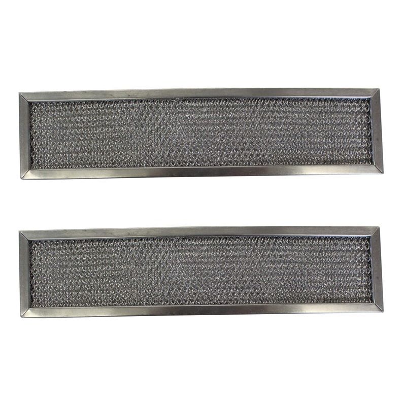 Caloric G-8642 Compatible Replacement Aluminum Filters by Filter Everything – 4 x 19-3/4 x 3/8 (2-Pack)
