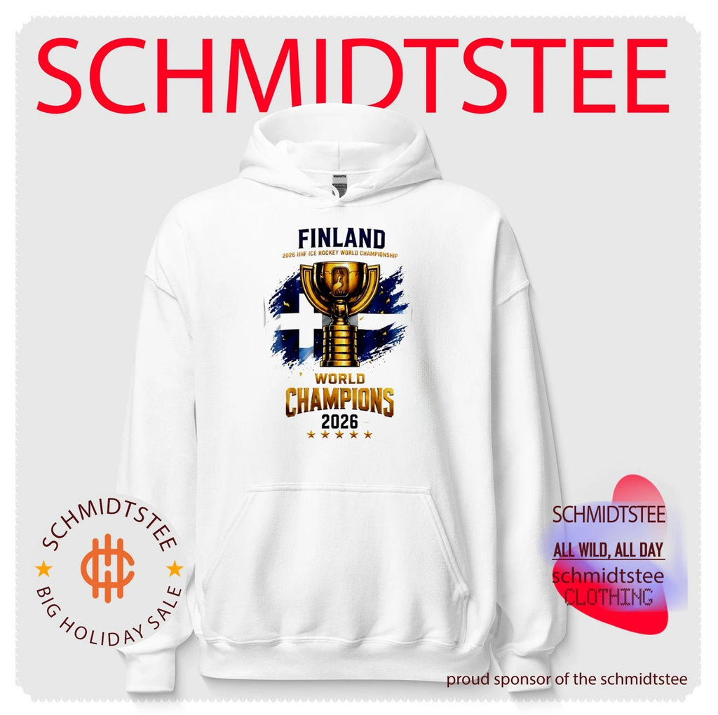 Findland 2026 IIHF Ice Hockey World Champions trophy shirt