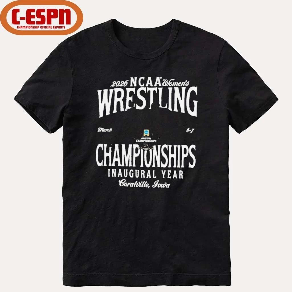 Inaugural Year 2026 NCAA Women’s Wrestling Championships T-Shirt