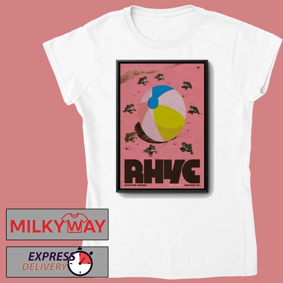Rhye 5 25 2026 Miami FL Poster shirt