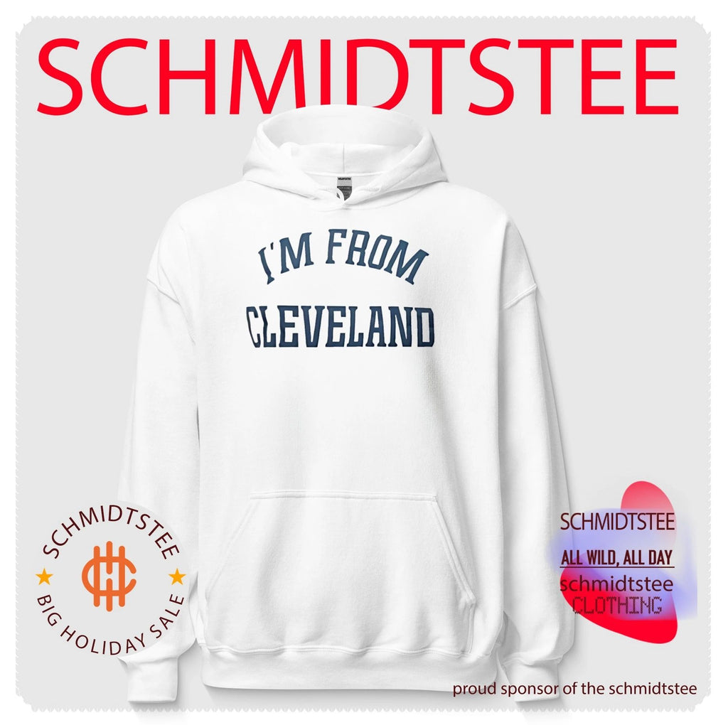 I’m from Cleveland simple text shirt