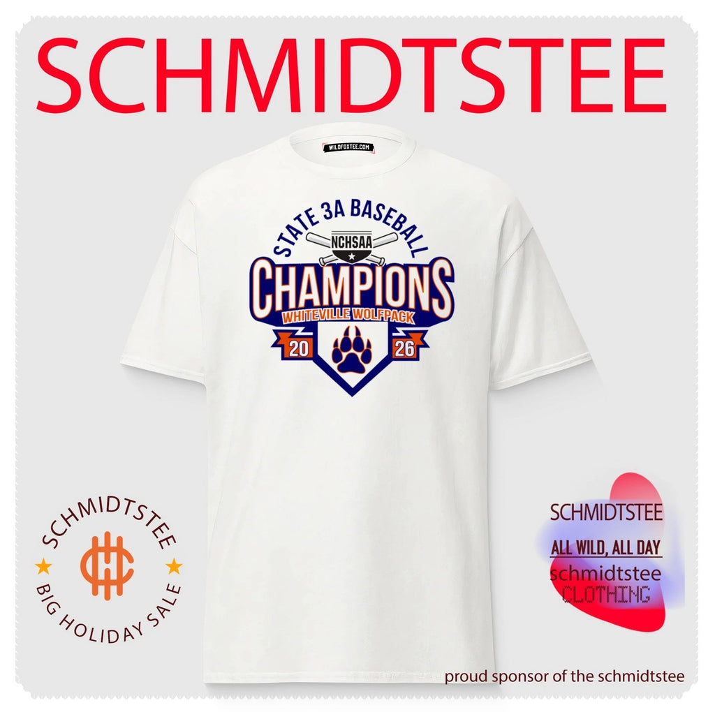 Whiteville Wolfpack 2026 NCHSAA State 3A Baseball Champions shirt