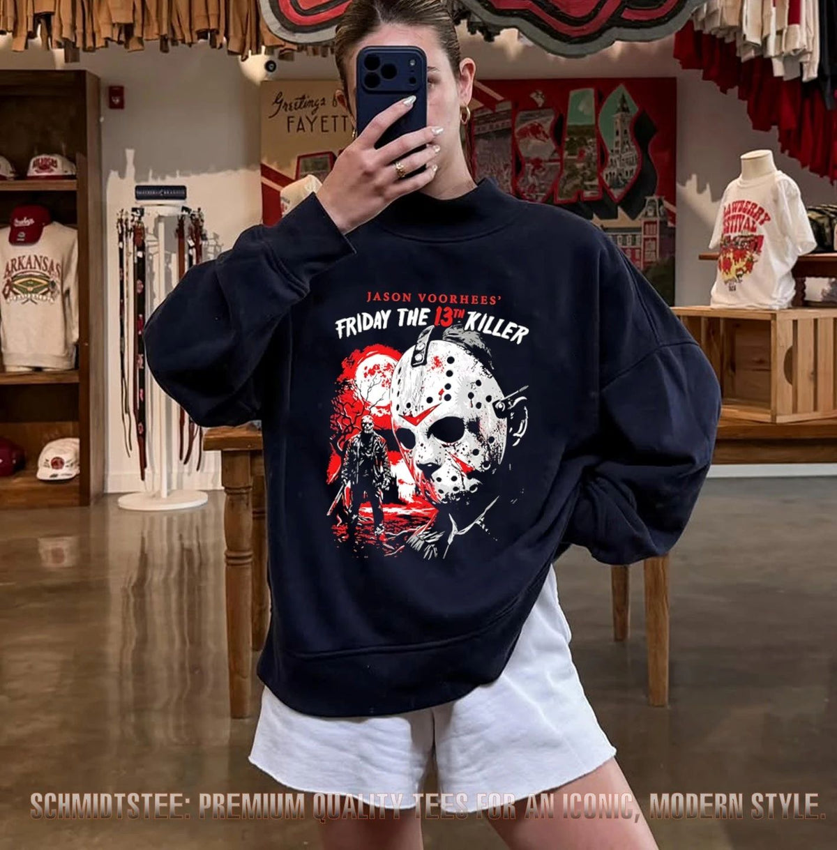 Friday the 13th Killer Jason Voorhees retro Halloween 2026 shirt