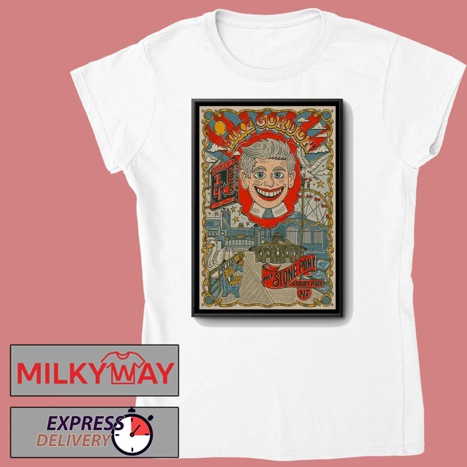 Mike Gordon The Stone Pony In Asbury Park NJ Mar 14 2026 Poster shirt