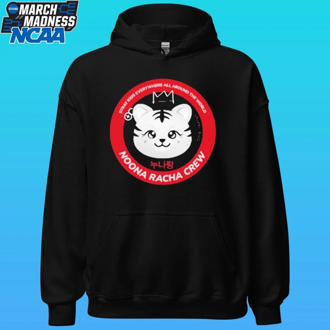 Stray Kids Everywhere All Around The World Moona Racha Crew Shirt