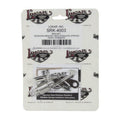 Lokar SRK-4003 Kickdown Cable Bracket, Carb Mount, Return Spring, Stainless, Natural, Square Bore, Kit