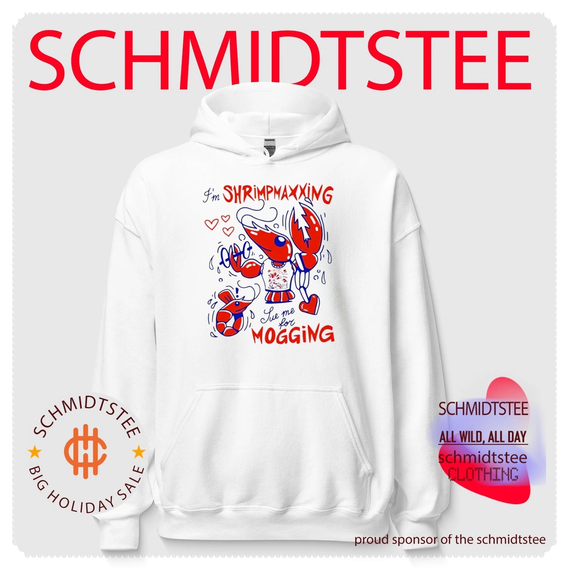 Lobster I’m shrimpmaxxing sue me for mogging shirt