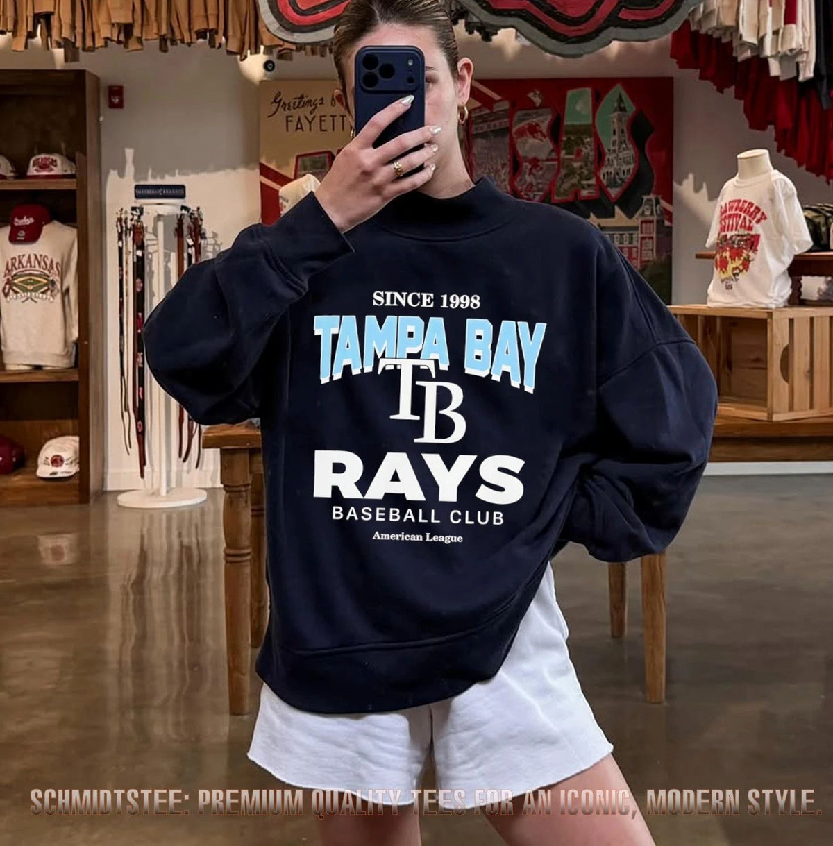 Since 1998 Tampa Bay Rays Baseball Club shirt