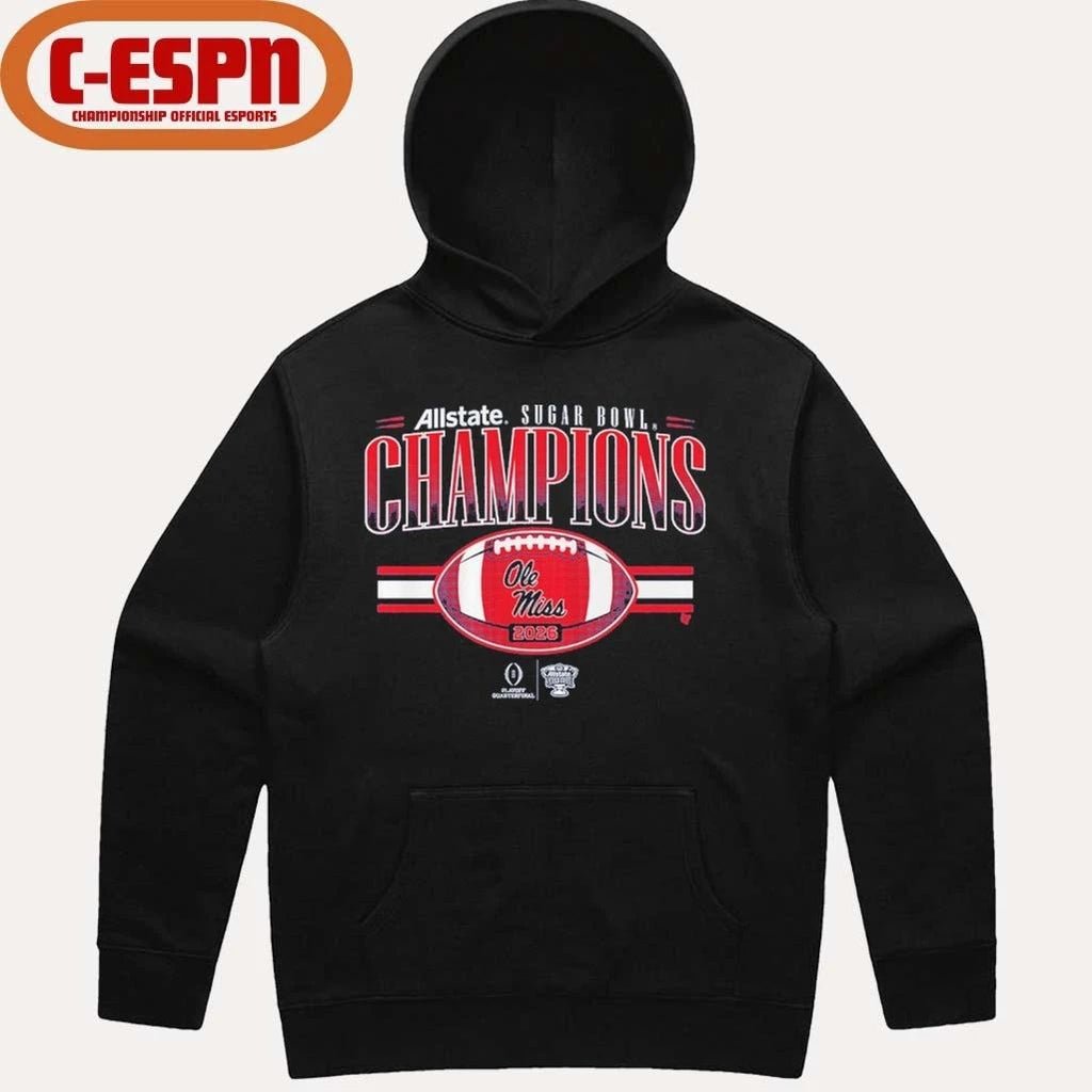 Ole Miss Football CFP Sugar Bowl Champions Shirt