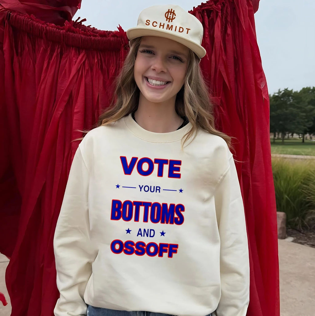 Vote Your Bottoms And Ossoff 2026 shirt