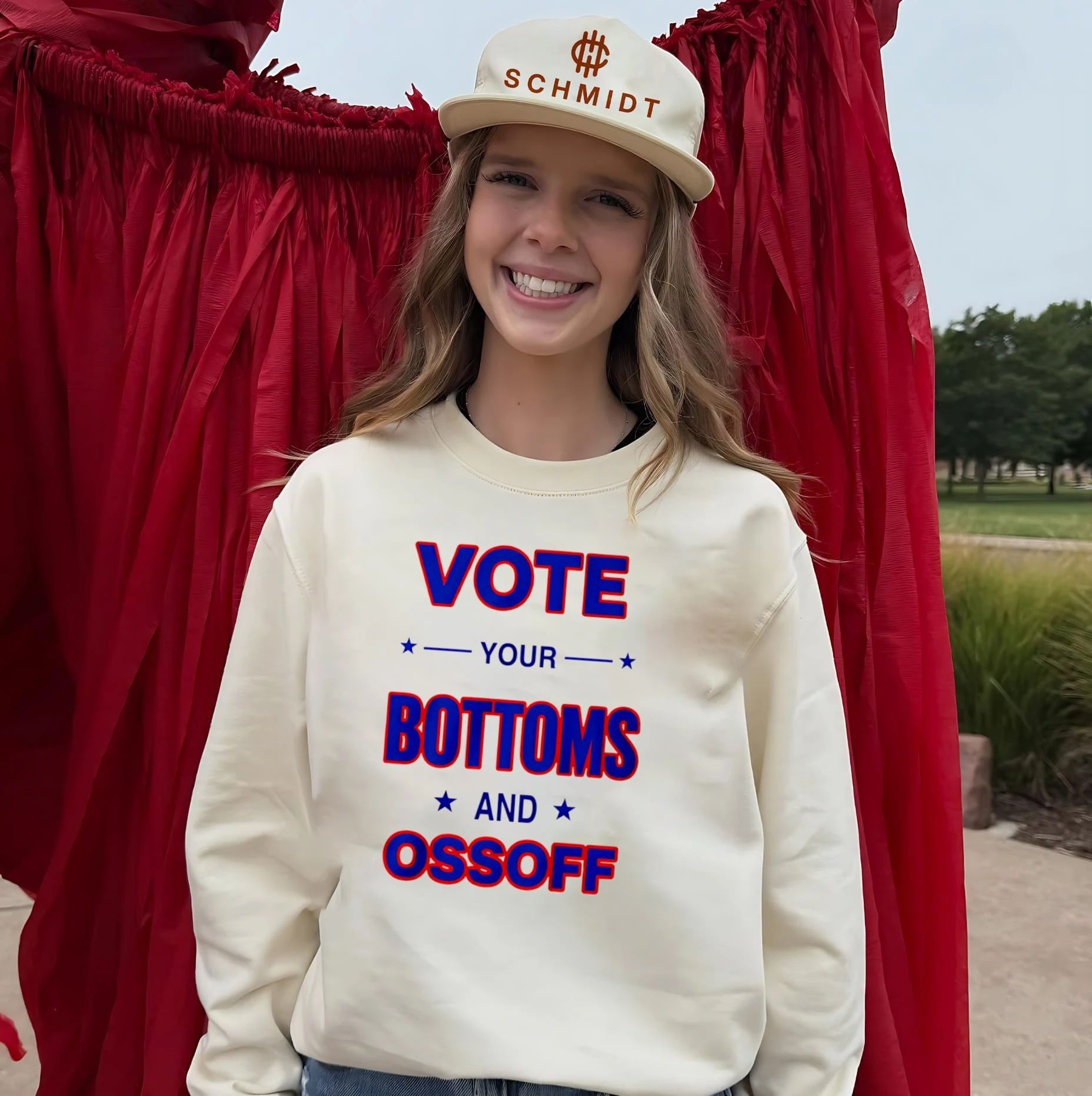 Vote Your Bottoms And Ossoff 2026 shirt