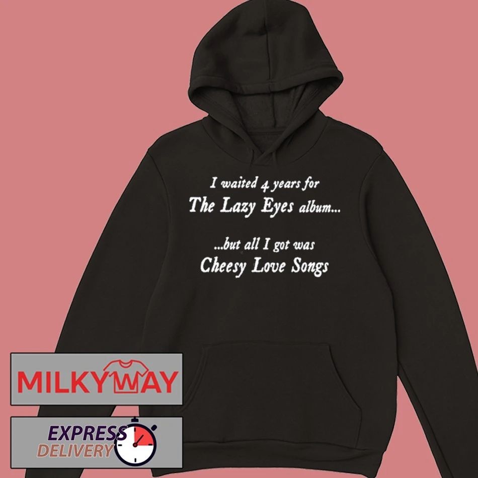 The Lazy Eyes Joke Black Shirt