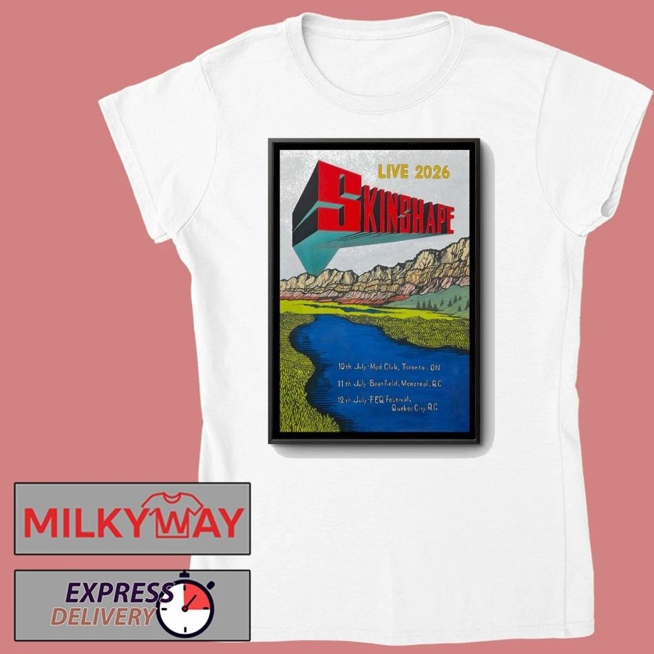 Skinshape Jul 10 2026 Toronto ON Poster shirt