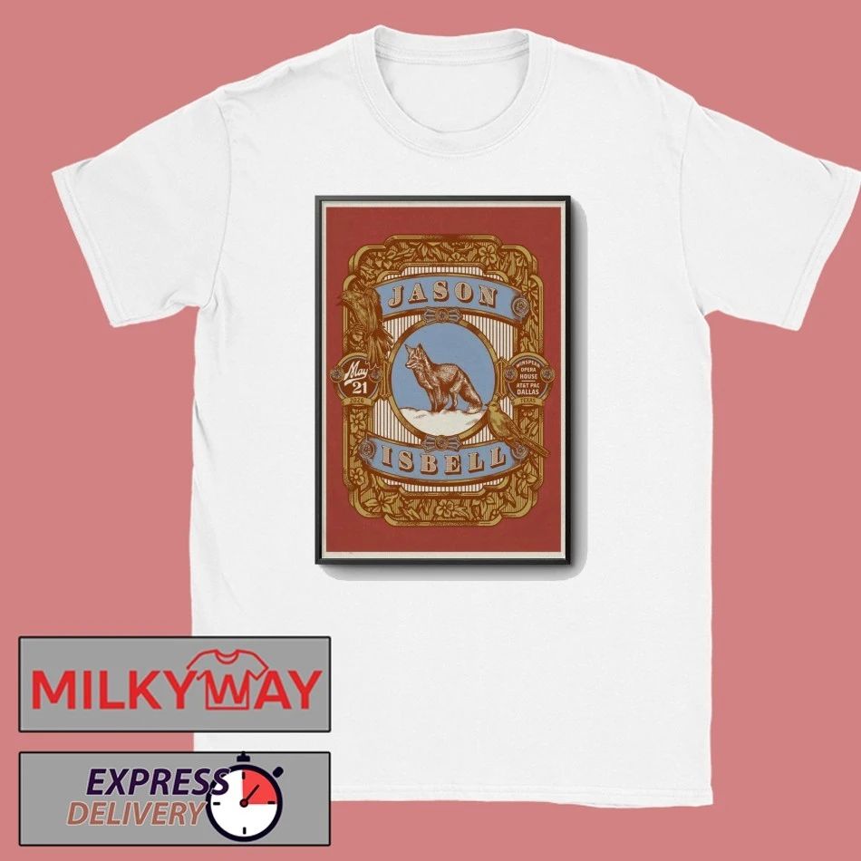 Jason Isbell May 21 2026, Dallas TX Poster shirt