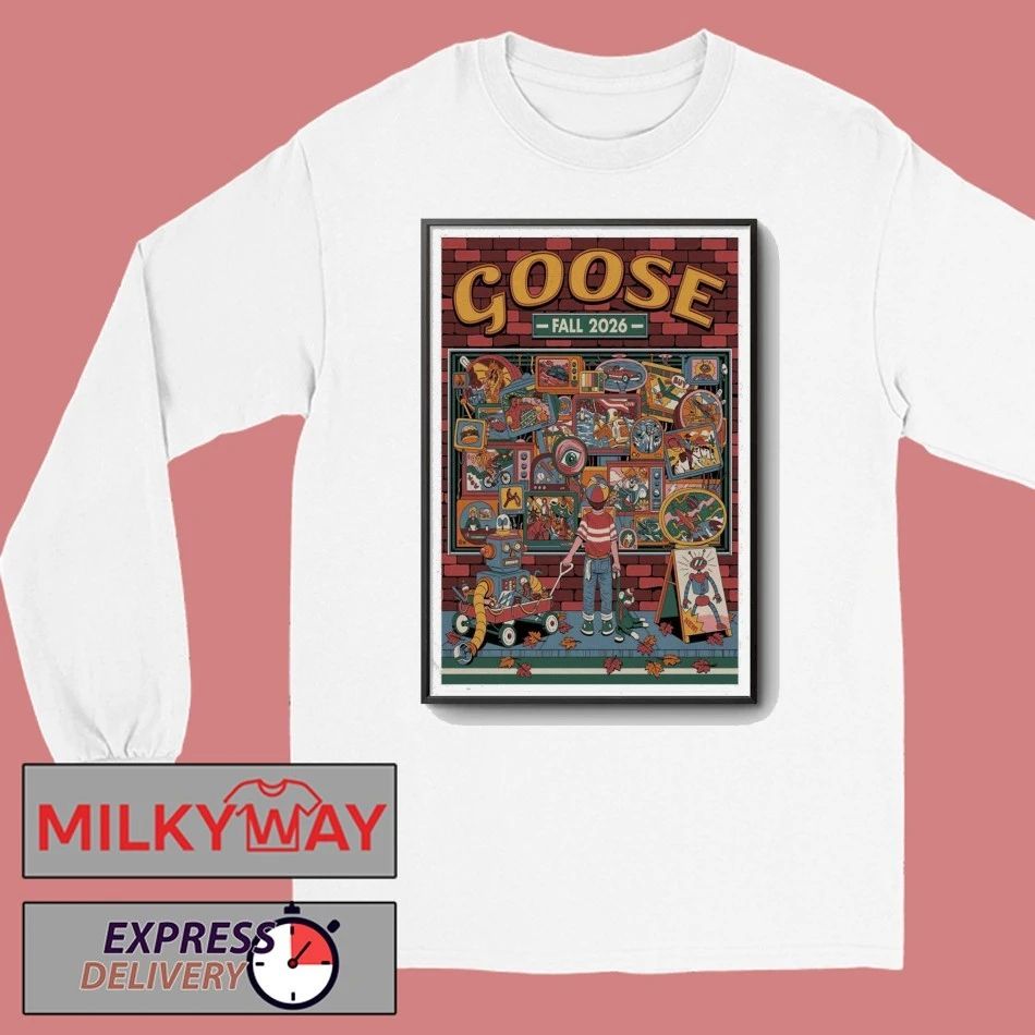 Limited Edition Goose Fall 2026 Tour Poster shirt