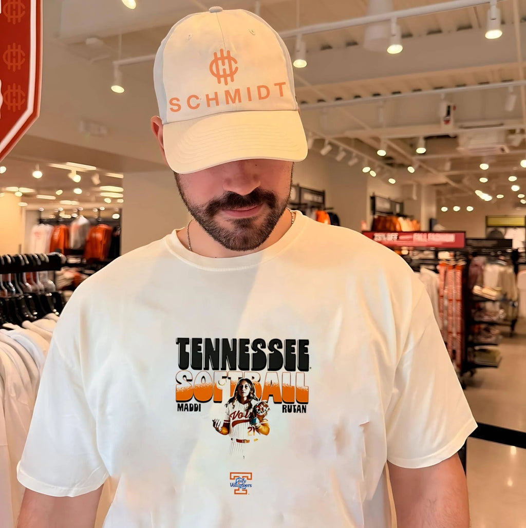 Tennessee softbal Maddi Rutan illustration shirt