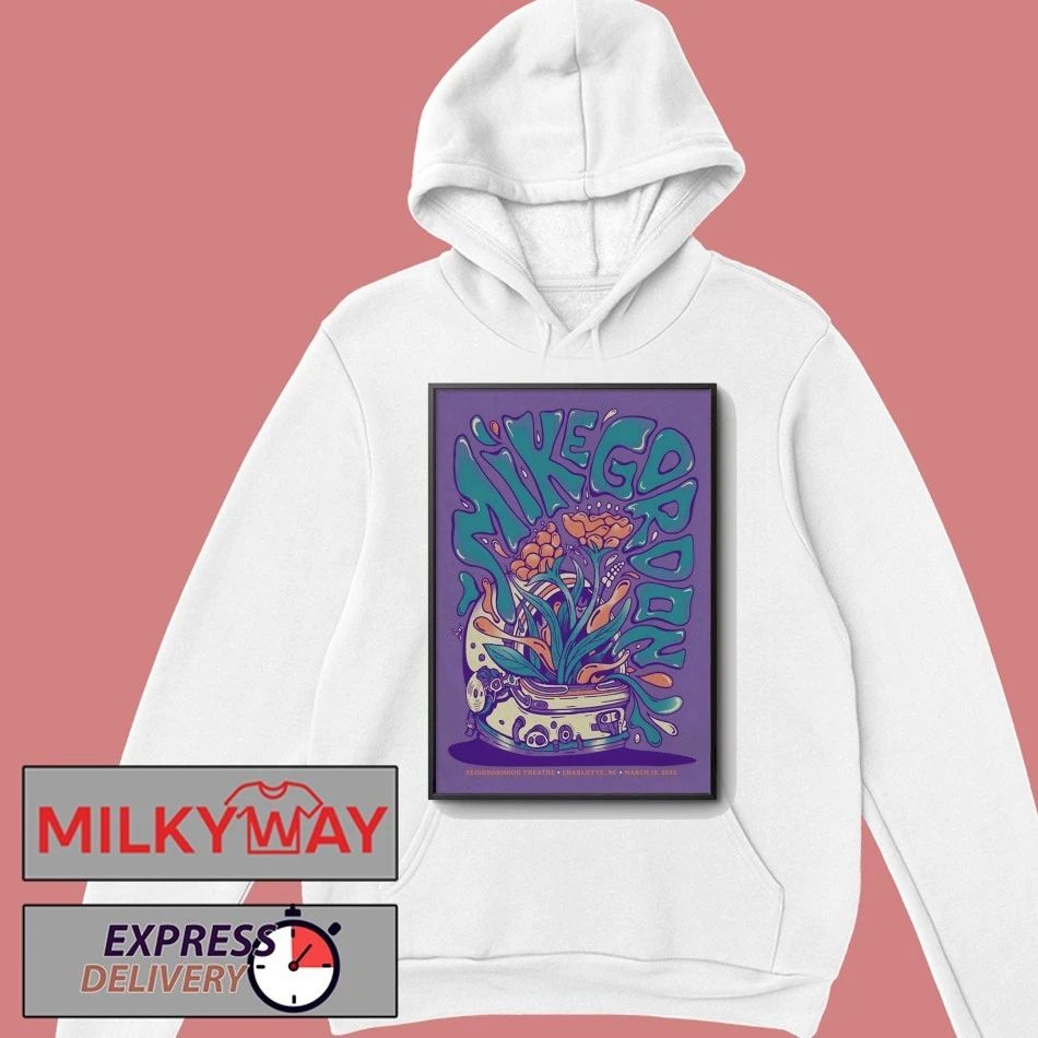 Mike Gordan Tour Charlotte NC On Mar 19 2026 Poster shirt