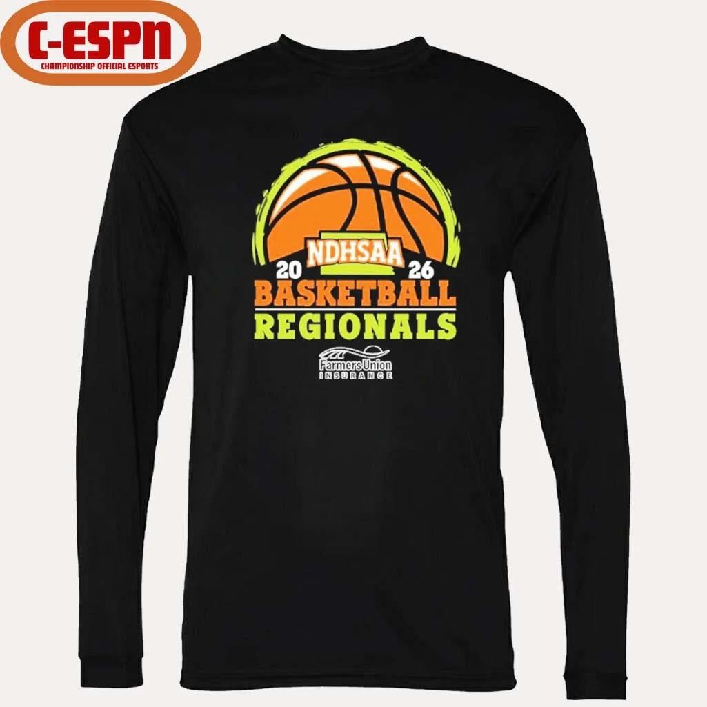 2026 NDHSAA Region Basketball Tournament Shirt