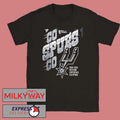 San Antonio Spurs Fanatics Black 2026 NBA Western Conference Champions Hometown Go Spurs Go T-Shirt