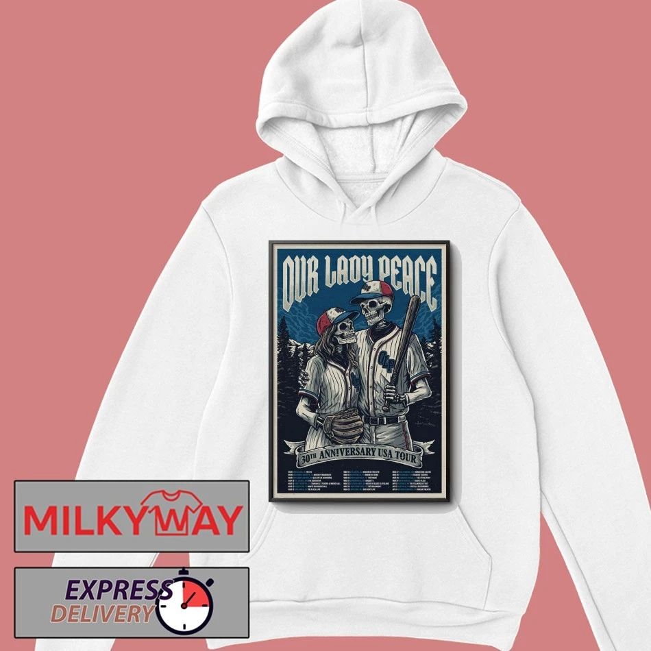 Our Lady Peace 30th Anniversary USA 2026 Tour Poster shirt