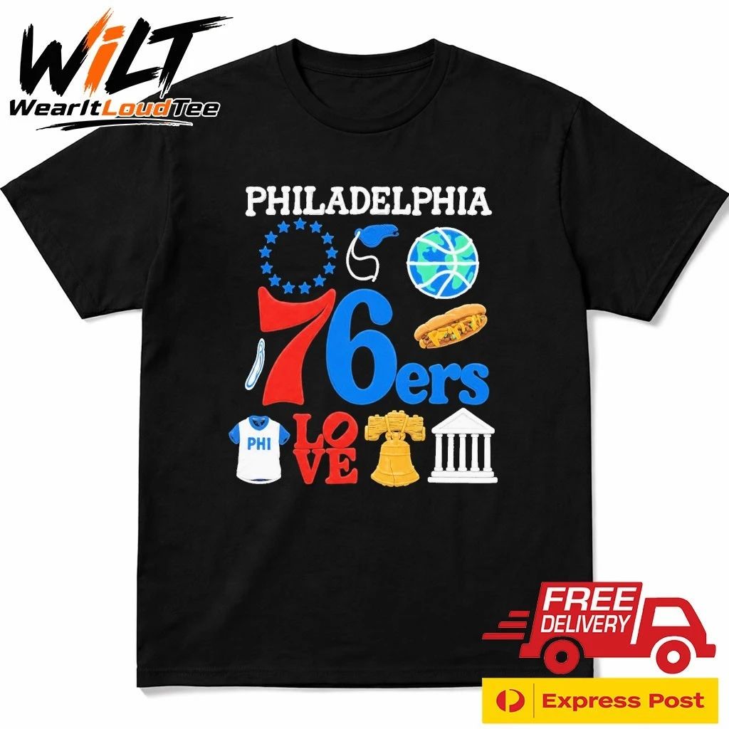 Joel Embiid Philadelphia 76ers Shirt
