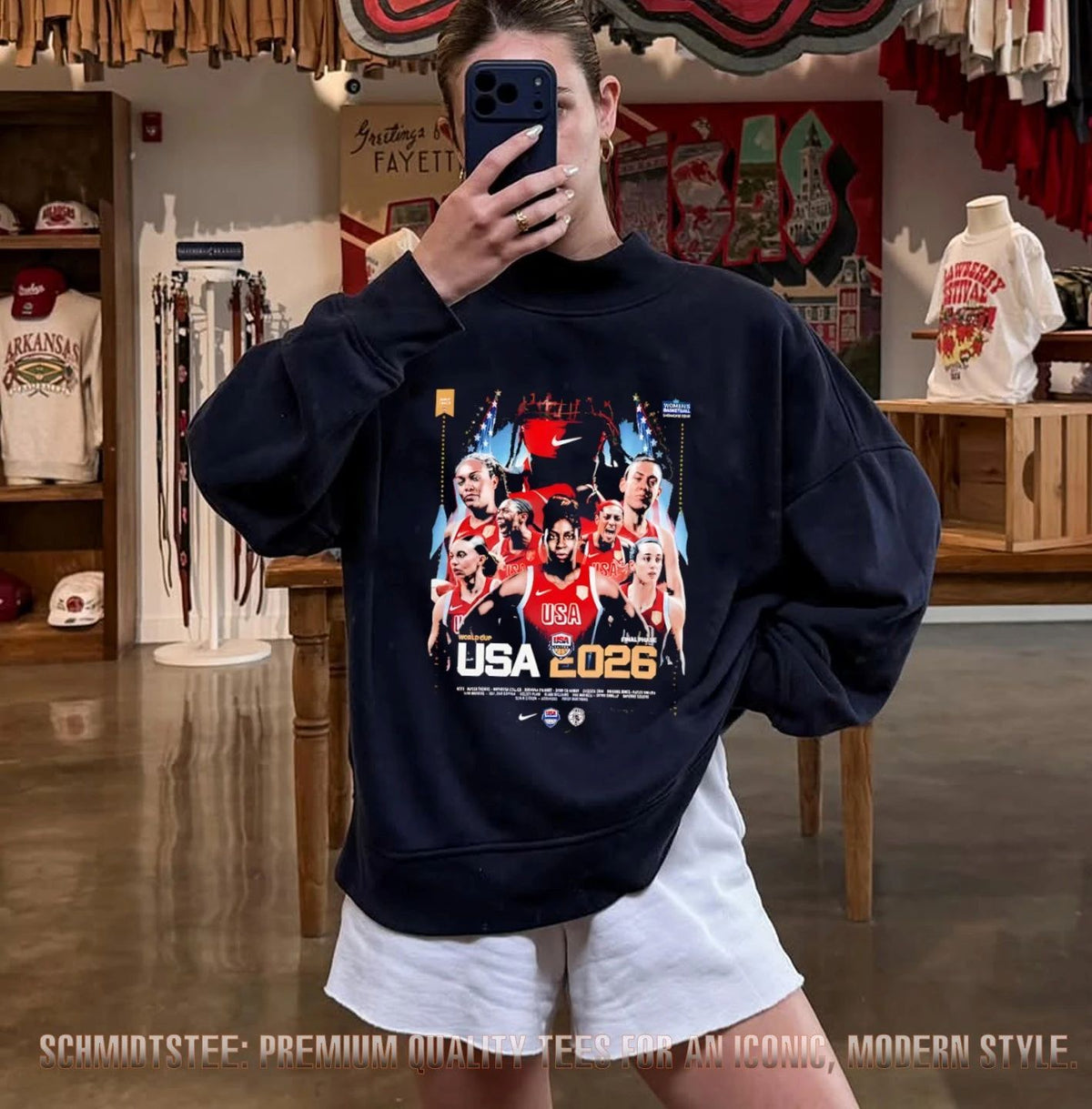 USA Basketball 2026 FIBA Women’s World Cup Champions graphic shirt