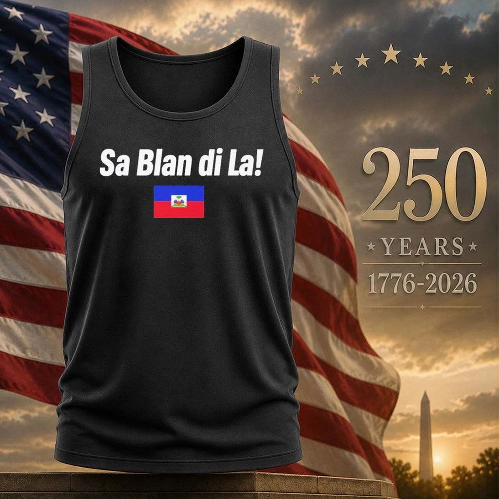 Haitian Sa Blan Di La Shirt