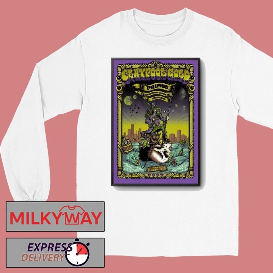 Primus Jun 3 2026 In Chicago IL Poster shirt