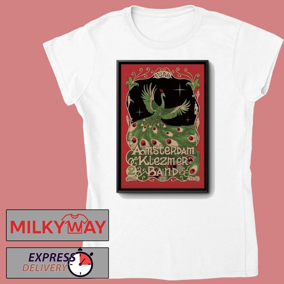 Amsterdam Klezmer Band Apr 2 2026 Vera Groningen NL Poster shirt