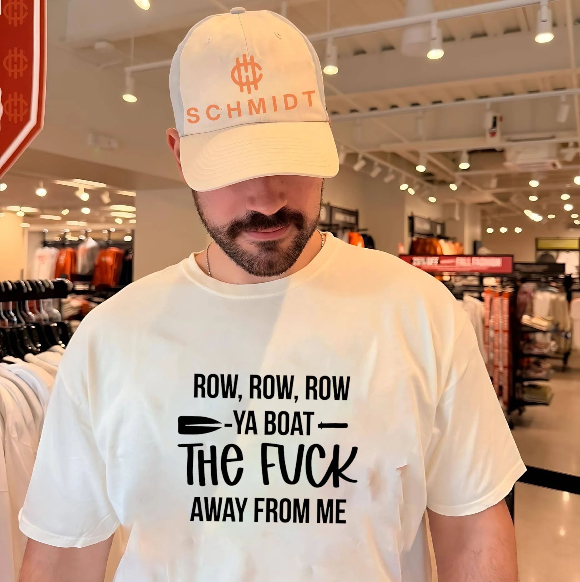 Row row row ya boat the fuck away from me shirt