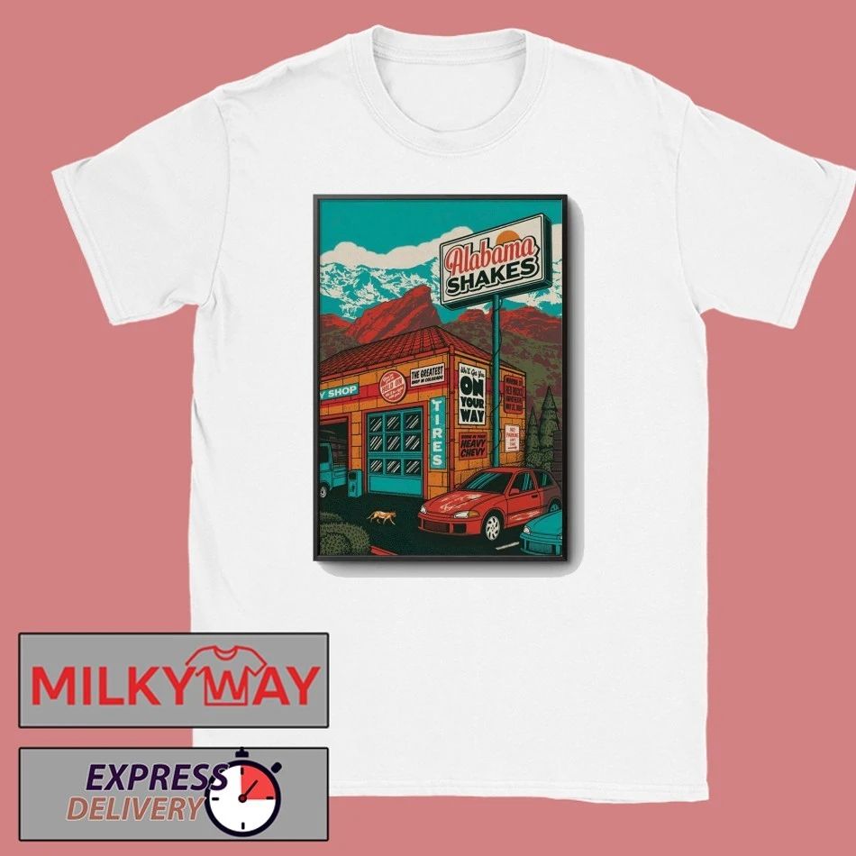 Alabama Shakes Red Rocks in Morrison CO May 25 2026 Poster shirt