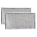 Whirlpool1266638 Compatible Replacement Aluminum Filters by Filter Everything – 5-7/8 x 10-5/8 x 3/32 – 2 Pack