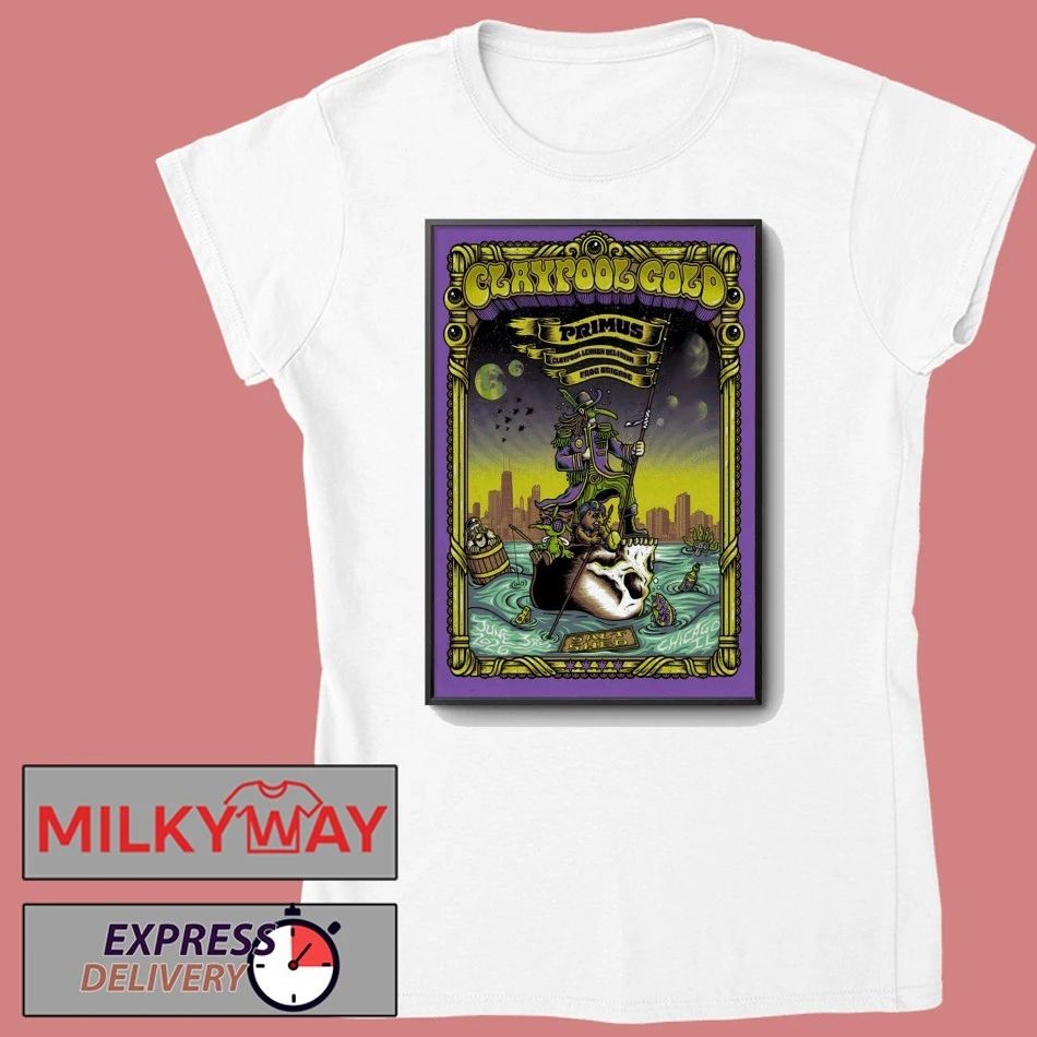 Primus Jun 3 2026 In Chicago IL Poster shirt
