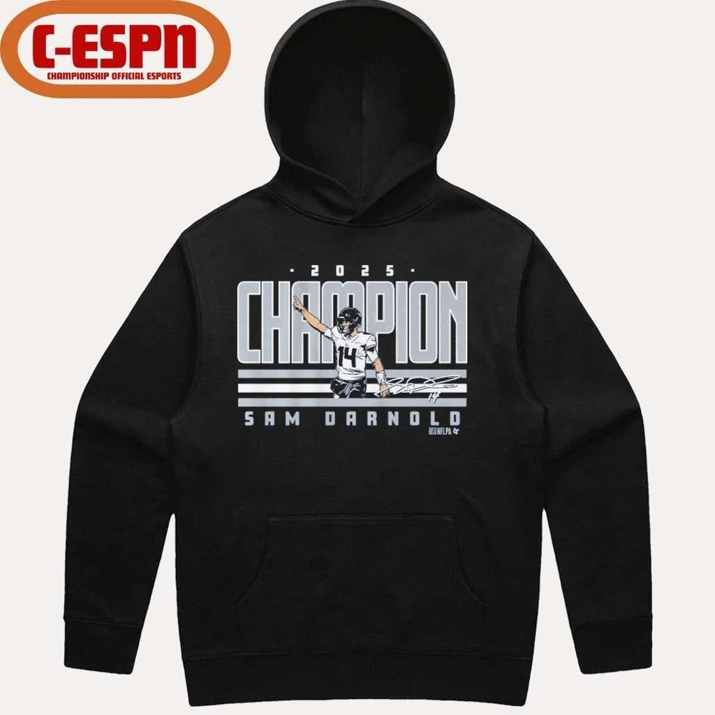 Sam Darnold 2025 World Champion Shirt
