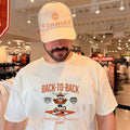 Texas Longhorns Softball 2026 NCAA WCWS National Champions back to back mascot diamond shirt