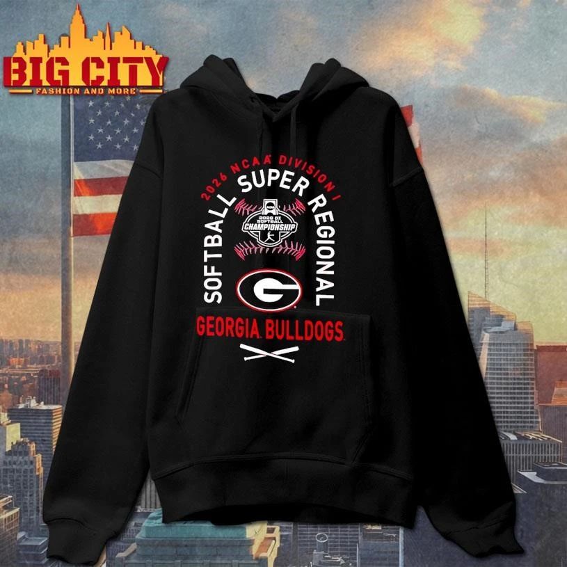 Georgia Bulldogs NCAA Division I NCAA Softball Super Regional 2026 shirt