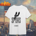 San Antonio Texas Spurs Basketball Team Playoffs National Basketball Association White Shirt