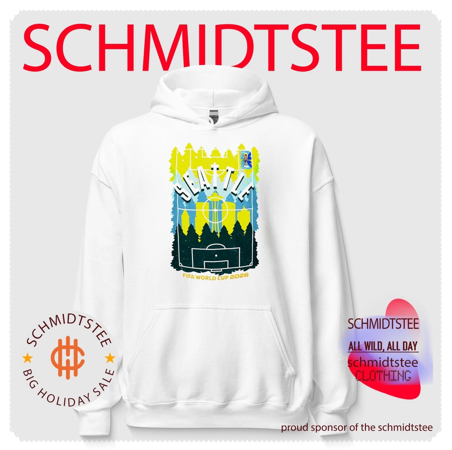Seattle Coupe du Monde de la FIFA 2026 shirt