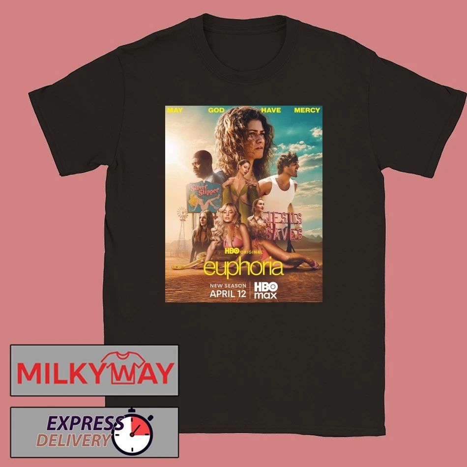 Euphoria Season 3 2026 May God Have Mercy April 12th HBO Max shirt