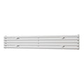 Omeara Axis – White Horizontal Radiator H290mm x W1800mm Single Panel
