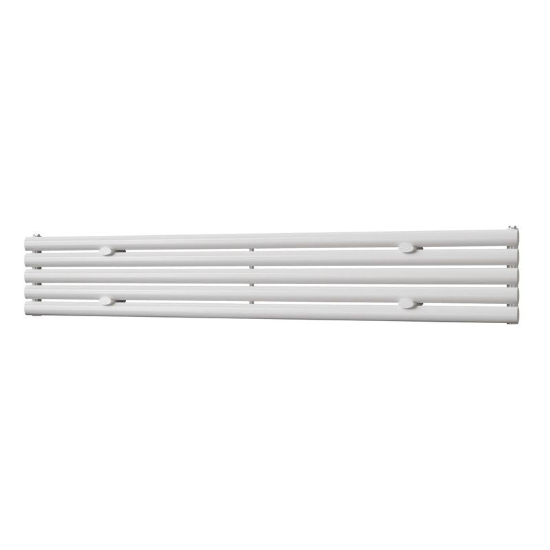 Omeara Axis – White Horizontal Radiator H290mm x W1800mm Single Panel
