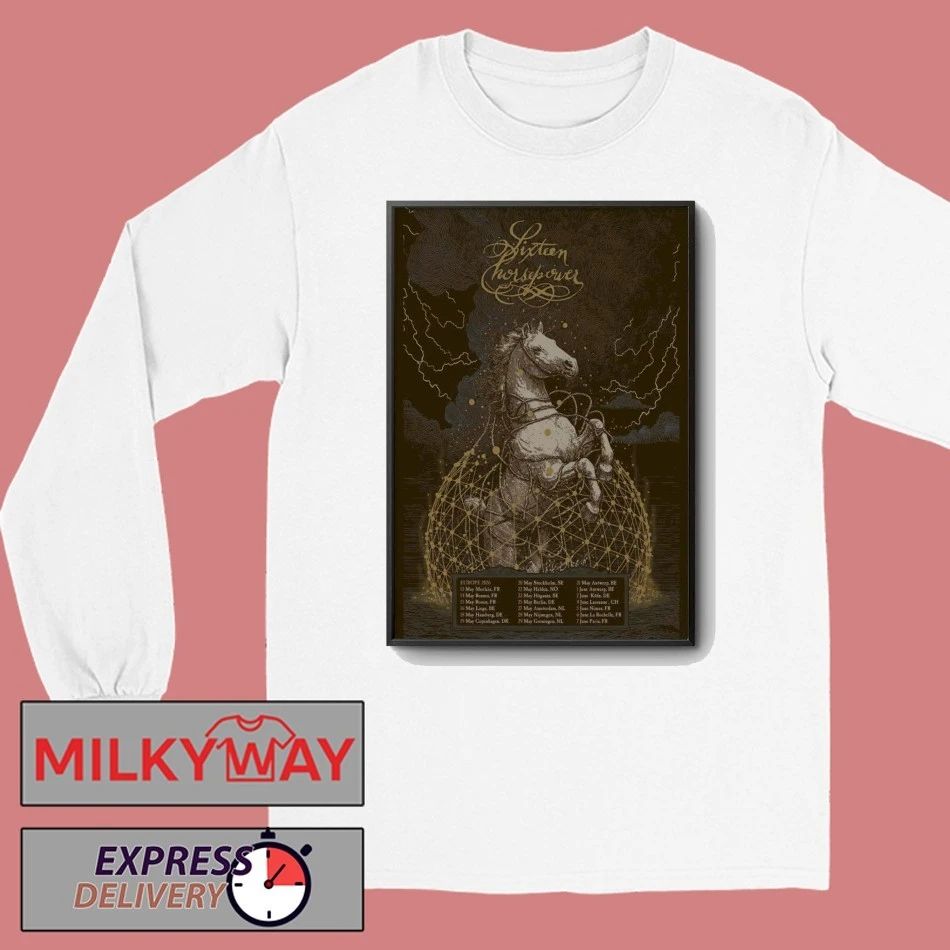 16 Horsepower Band Tour 2026 Poster shirt